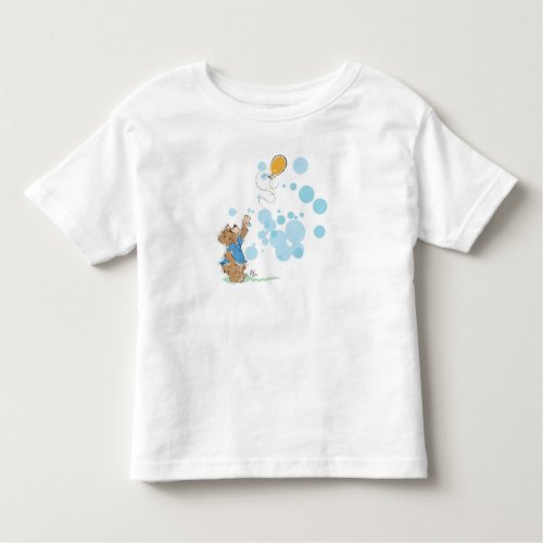 Little Balloon Bear Toddler T_shirt