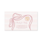 Little Bambina Pink Italian Baby Shower