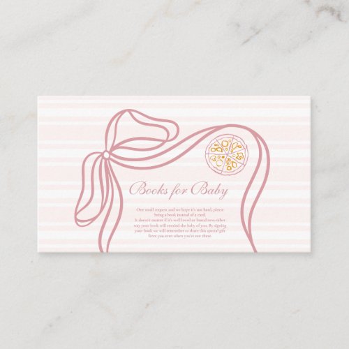 Little Bambina Pink Italian Baby Shower