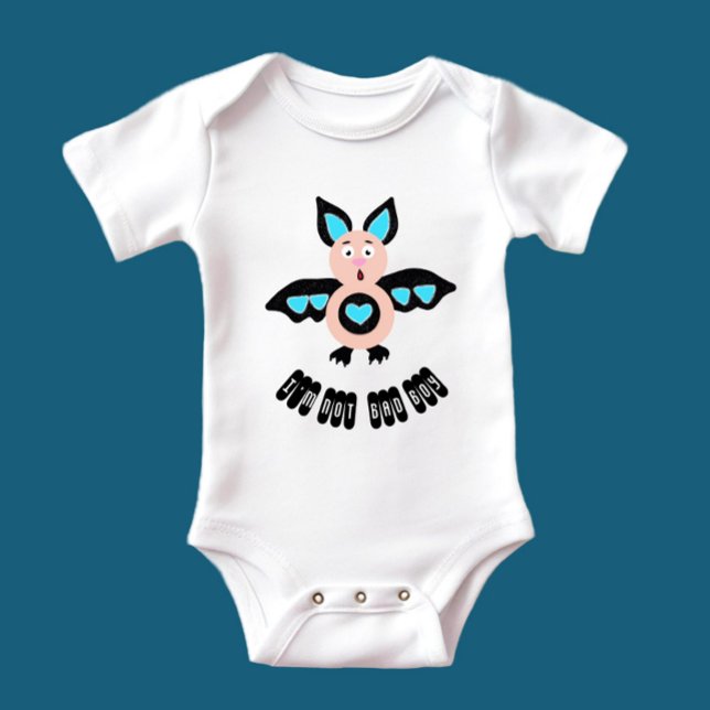 Little bat boy baby bodysuit (Creator Uploaded)