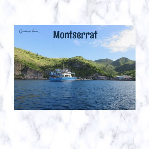 Little Bay Montserrat Postcard