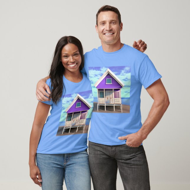 Little Beach Shack on the Sand T-Shirt (Unisex)