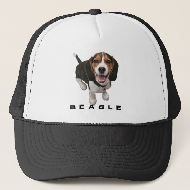 Little Beagle Trucker Hat (Front)