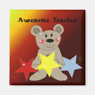Little Bear - Awesome Teacher Magnet