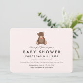 Little Bear | Baby Shower Invitation (Standing Front)