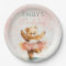 Little bear ballerina watercolor pink Birthday 