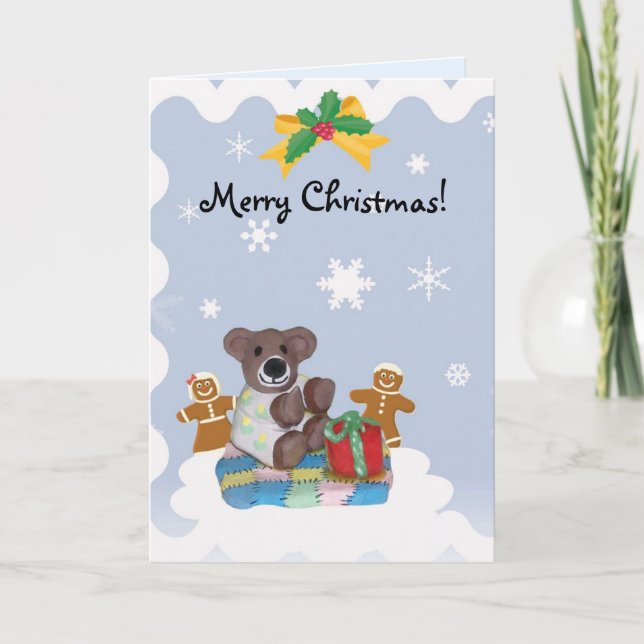 Little Bear Christmas Card (Front)
