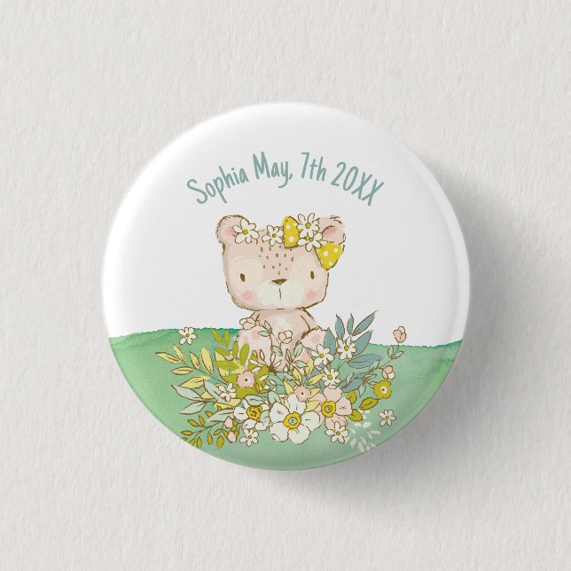 Little Bear Collection Cover Button (Front)