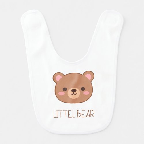 Little Bear Cute Baby Bib