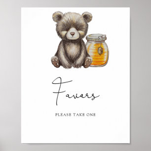 Little bear - Favors Poster