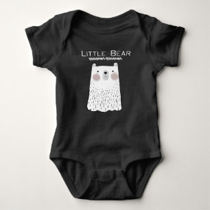 Little Bear Forest Animals Baby Bodysuit