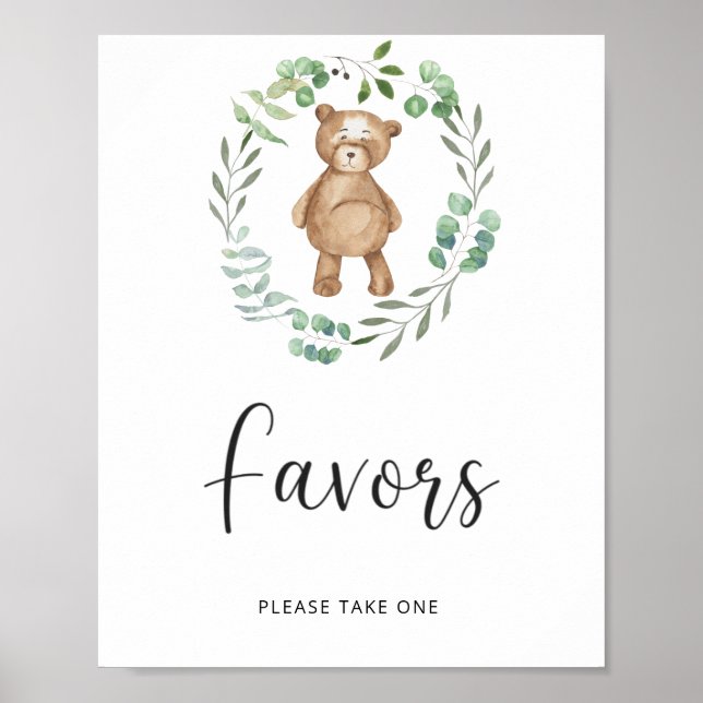 little bear is on the way \  Favors Poster (Front)