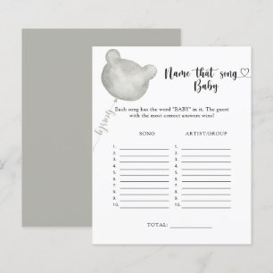 Little Bear Name that Baby Song