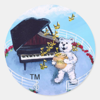 Little Bear Pot-of-Honey Award Sticker
