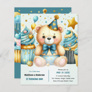 Little Bear Turning ONE - Wild One 1st Birthday
