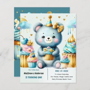 Little Bear Turning ONE - Wild One 1st Birthday