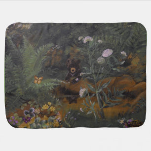 Little Bear, Where Are You? Baby Blanket