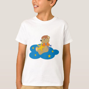 Little Bear with a star on a cloud T-Shirt