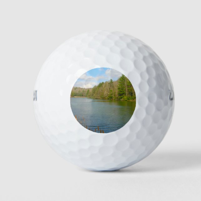 Little Beaver Lake Early Spring Golf Balls (Front)