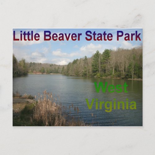 Little Beaver West Virginia Postcard