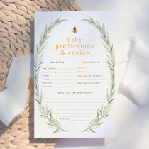 Little Bee | Baby Predictions & Advice Shower Game
