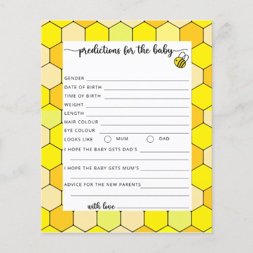 Little bee baby predictions and advice