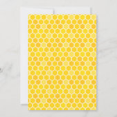 Little Bee on the Way | Bee Baby Shower Invitation (Back)