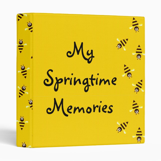 Little Bees Avery Binder (Front/Spine)