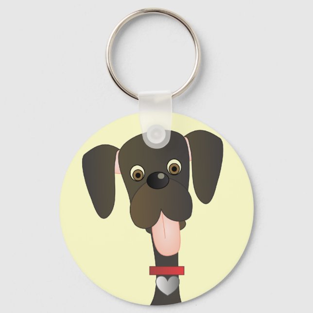 Little Big Dog Keychain (Front)