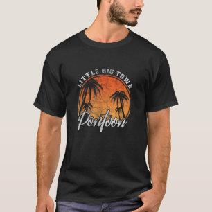 Little Big Town Pontoon Summer Vacation Vintage T-Shirt