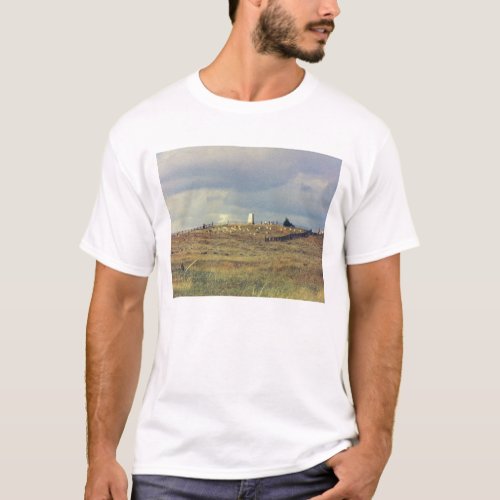 Little Bighorn Battlefield National Monument phot T_Shirt