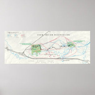 Little Bighorn Battlefield National Monument Poster