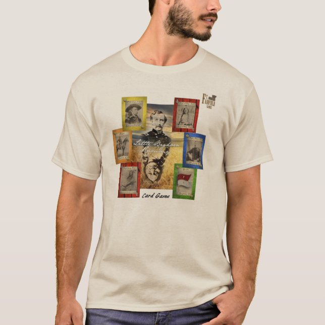 Little Bighorn Rummy Card Game T-Shirt (Front)