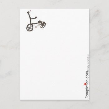 Little Bike Postcard by tamptation at Zazzle