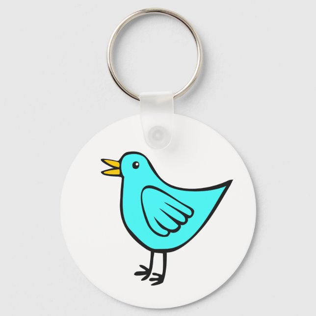Little Bird 02 Keychain (Front)