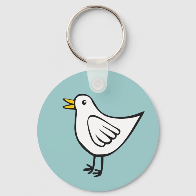 Little Bird 03 Keychain (Front)