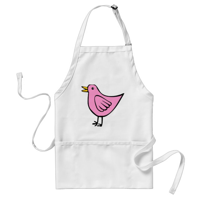 Little Bird 04 Adult Apron (Front)