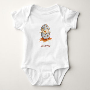 Little Bird Hatching New Baby Neutral Baby Bodysuit