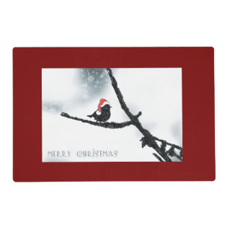LITTLE BIRD RED TO GREEN PLACEMAT