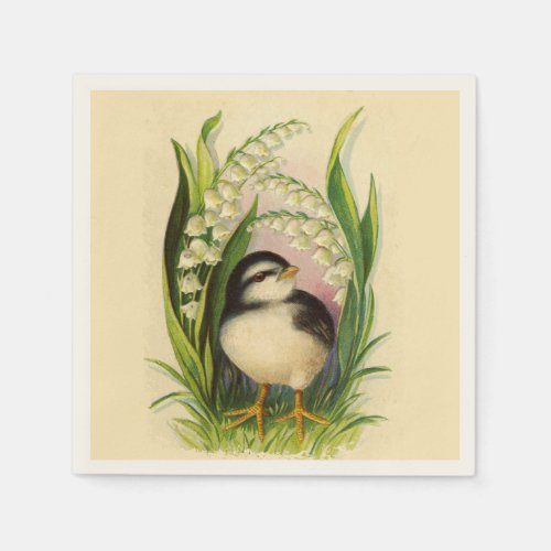 Little Bird Springtime Paper Napkins