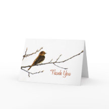 Little Bird Thank You Note