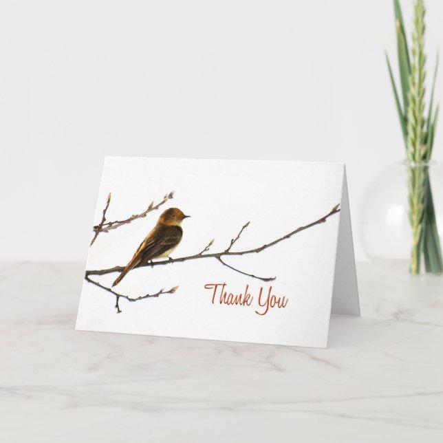 Little Bird Thank You Note (Front)