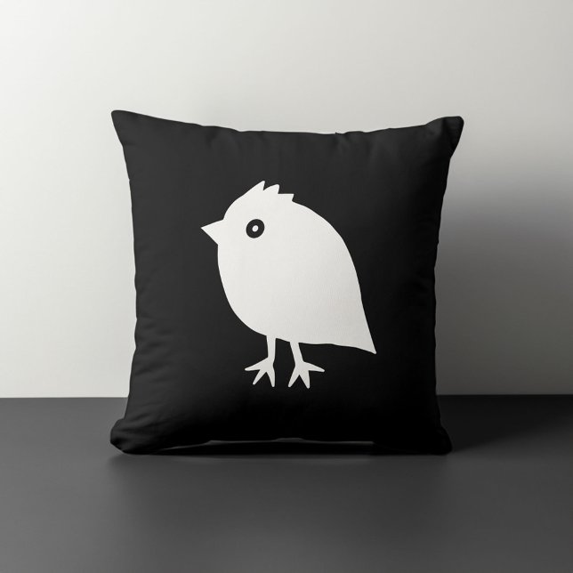 Little Bird Throw Pillow (Creator Uploaded)