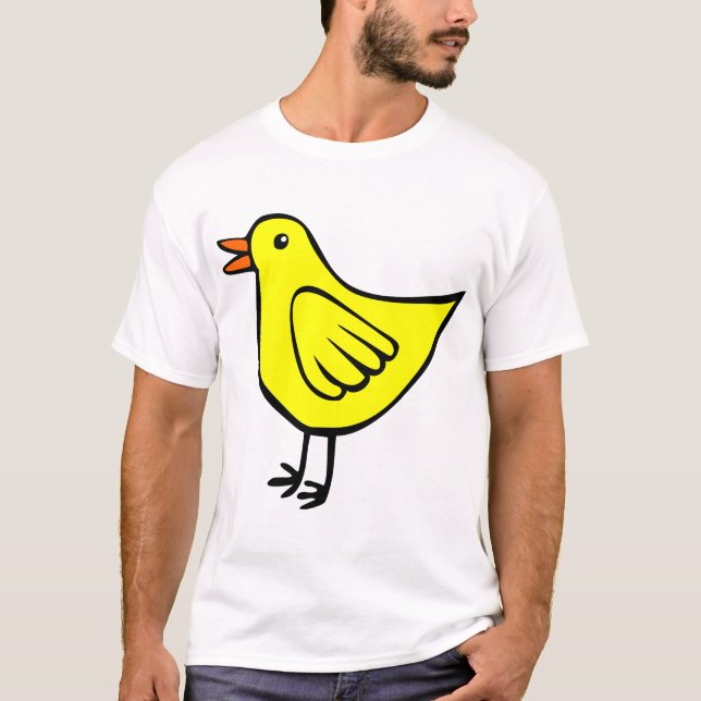 Little Bird - Yellow T-Shirt (Front)