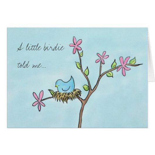 Little Birdie Cards (Front Horizontal)