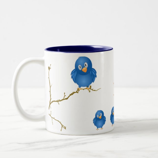 Little Birdie Told Me Momism Mug (Left)