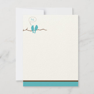 Little Birdies Flat Note Cards (Oscars)