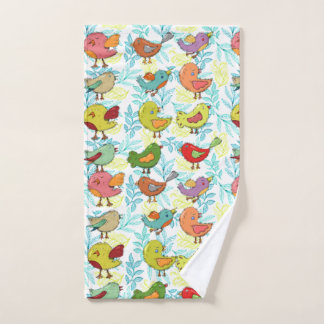 Little Birds gang pattern    Hand Towel