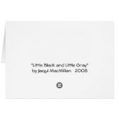 Little Black and Little Gray (Back Horizontal)