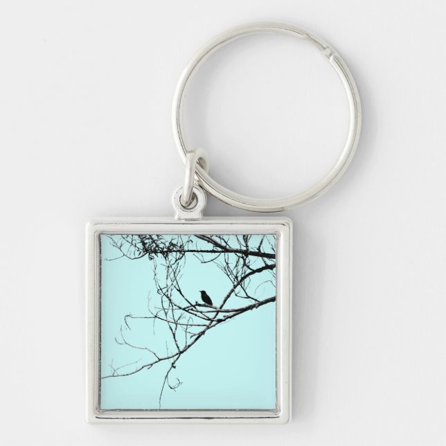 Little Black Bird Keychain (Front)